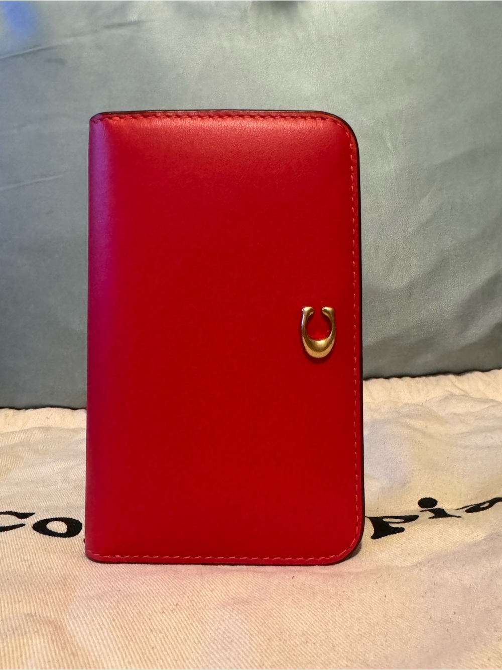 Coach Essential Slim Card Case/Card Holder in Candy Apple Red ❤️🍎❤️ - Picture 4 of 16